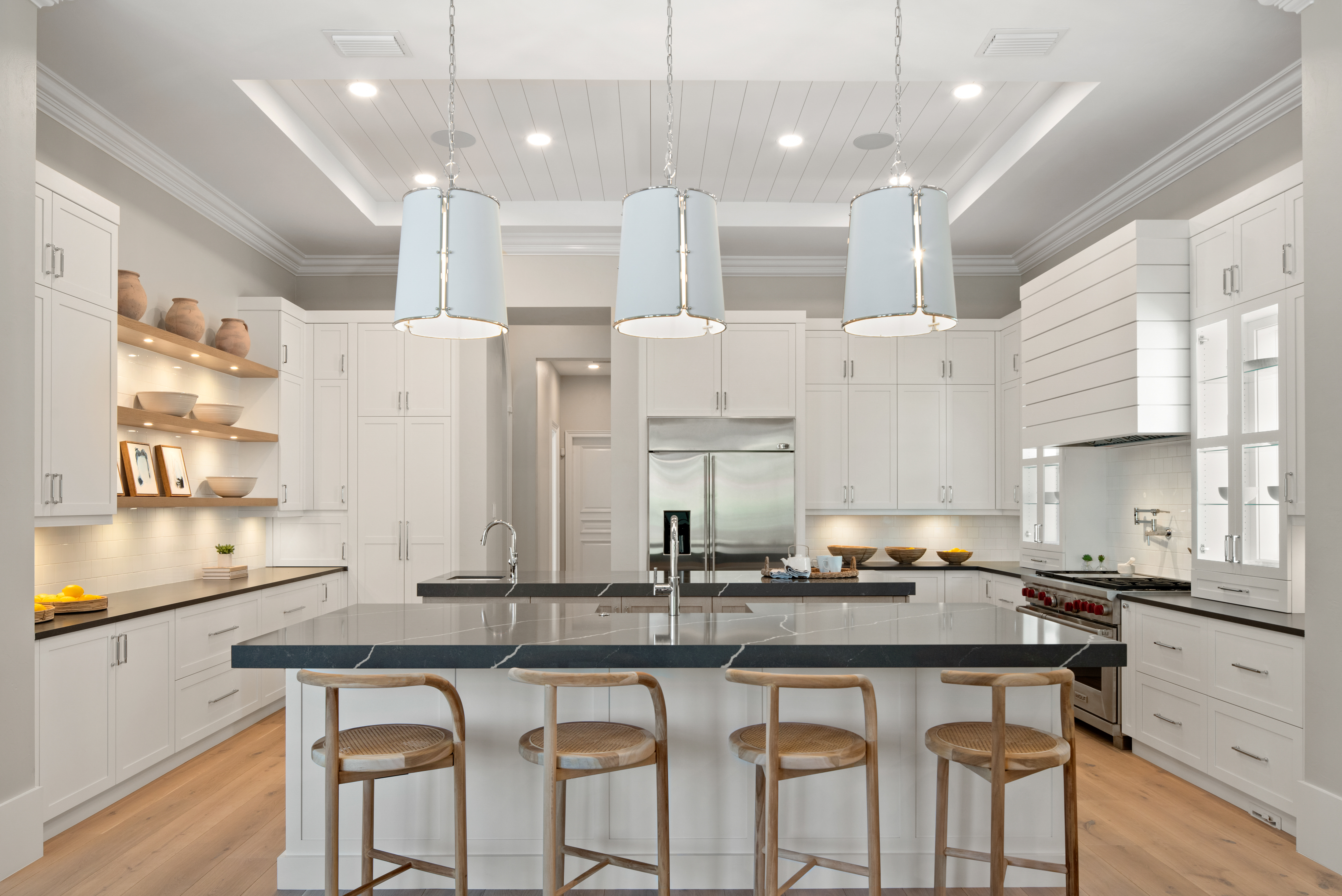 Kitchen Renovation with Custom Cabinets installed with Craftsmanship